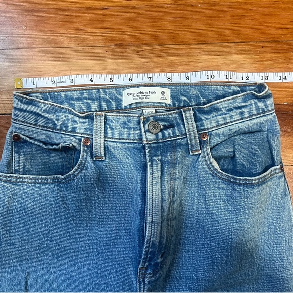 Abercrombie 90s Straight Ultra High Rise Curve Love 26S / 0S - Picture 4 of 5